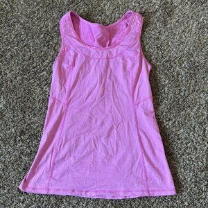 Like New Lululemon Run: Stay On Course Tank Pink Size 8